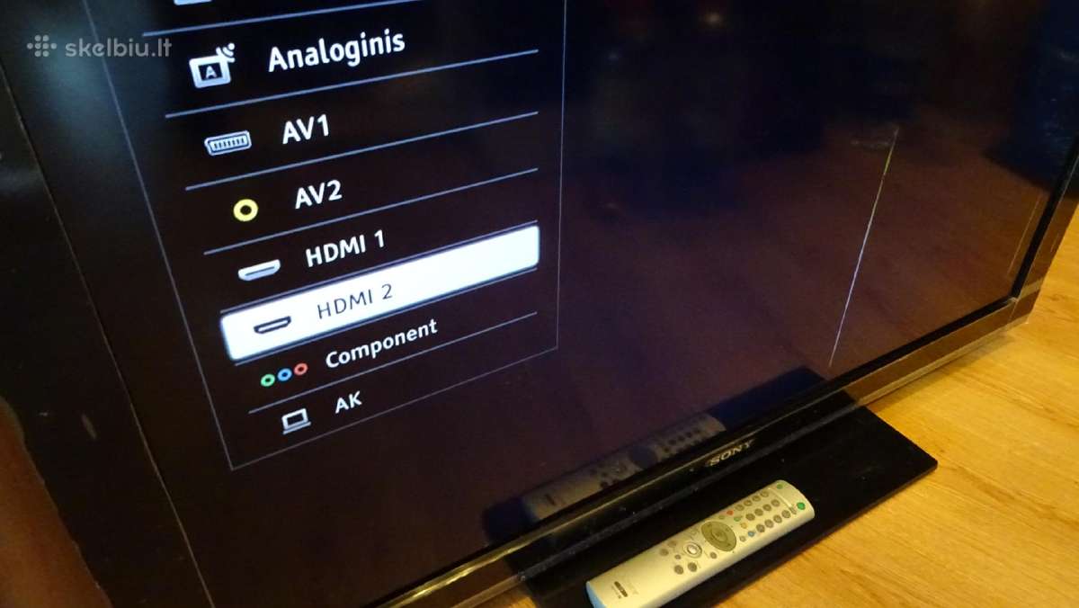 Sony 102 cm įstrižainės LCD TV - nuotraukos Nr. 6