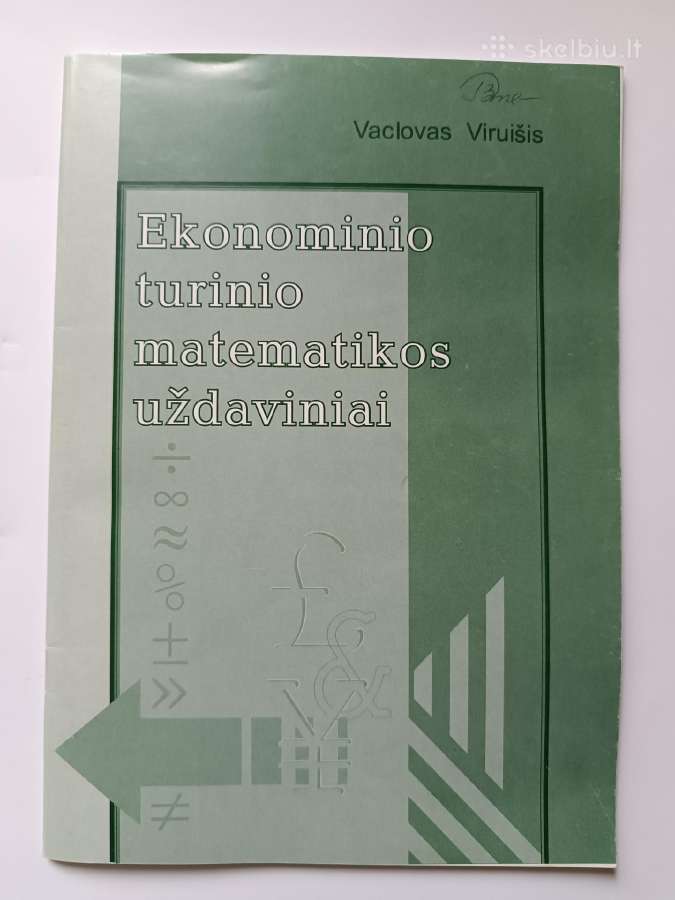 Ekonominio turinio matematikos uždaviniai
