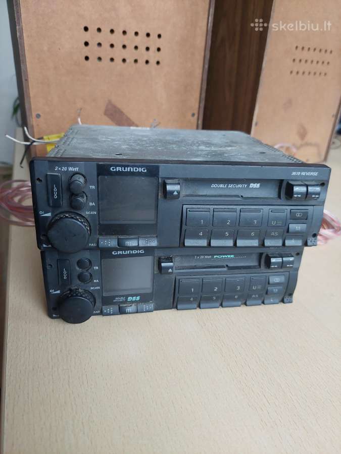 Senos automagnetolos