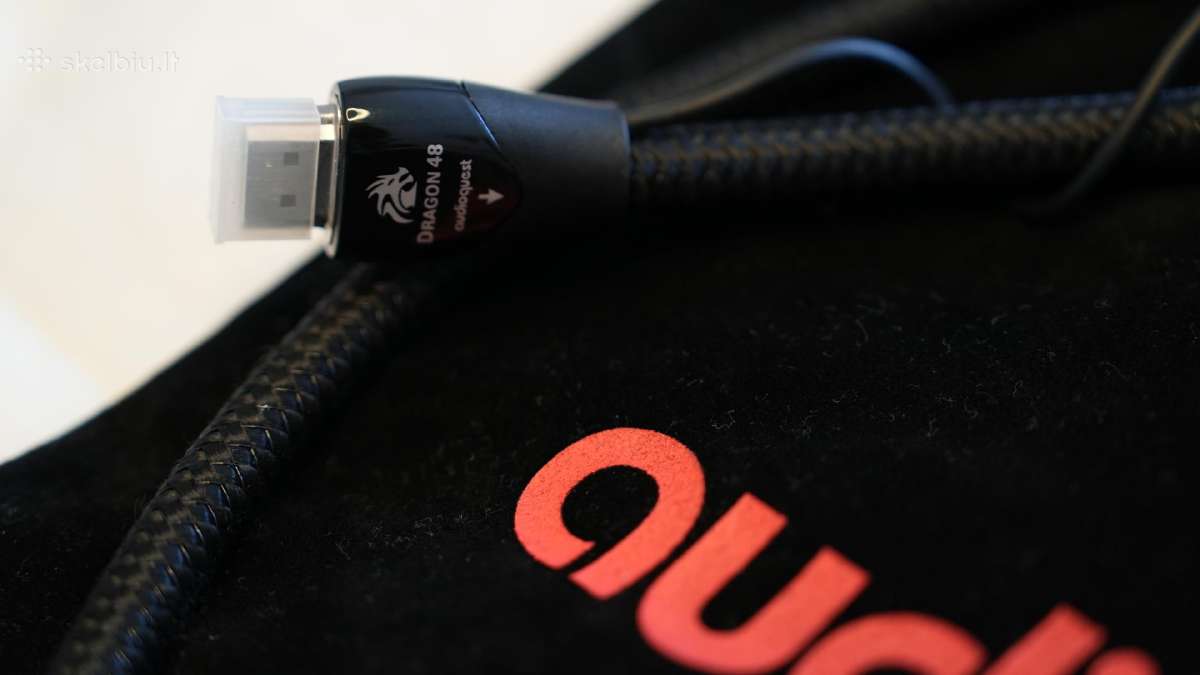 Audioquest Dragon 48 Hdmi kabelis 1,5 m - nuotraukos Nr. 2