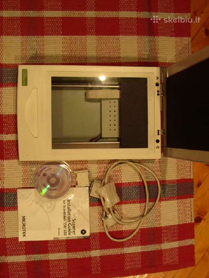 Skeneris Microtec Scanmaker 330/630 | Skelbiu.lt Skeneris Microtec Scanmaker 330/630