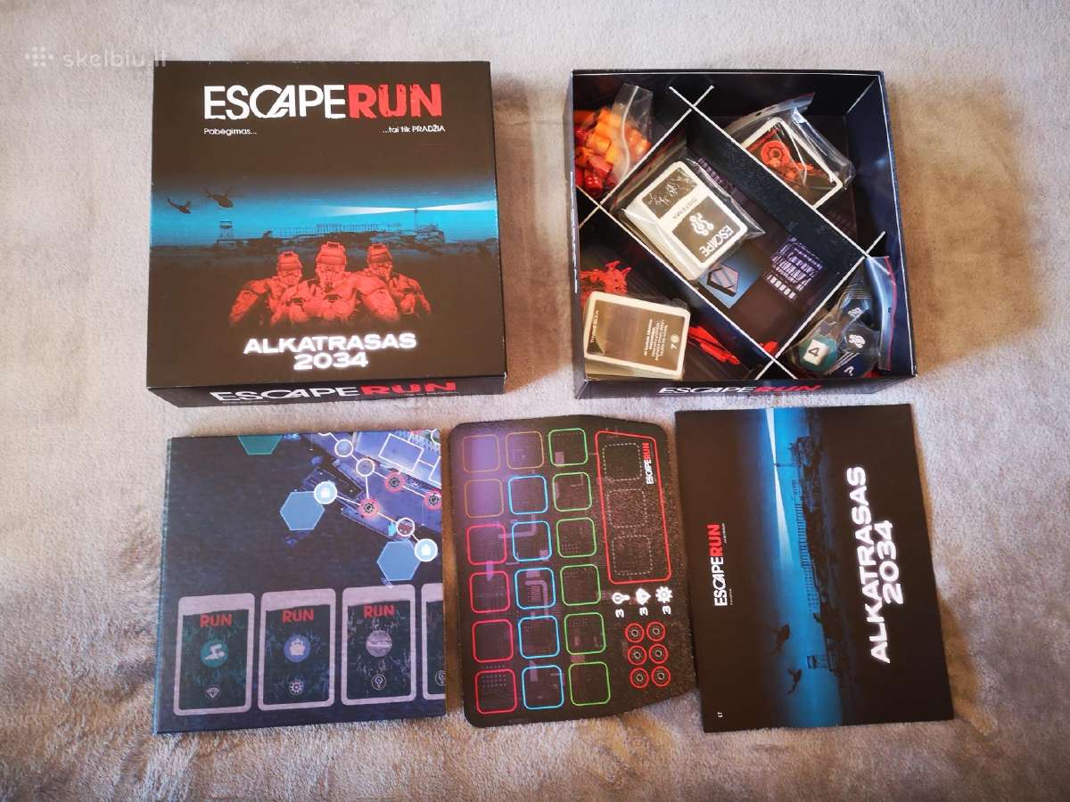 Stalo žaidimai Catan, Escape Run, Halli Cups - nuotraukos Nr. 2