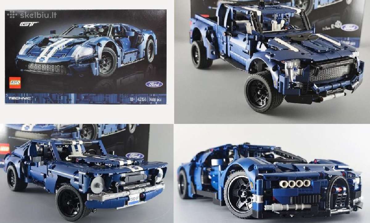 Alternatyvios „Lego Technic 42154“ instrukcijos
