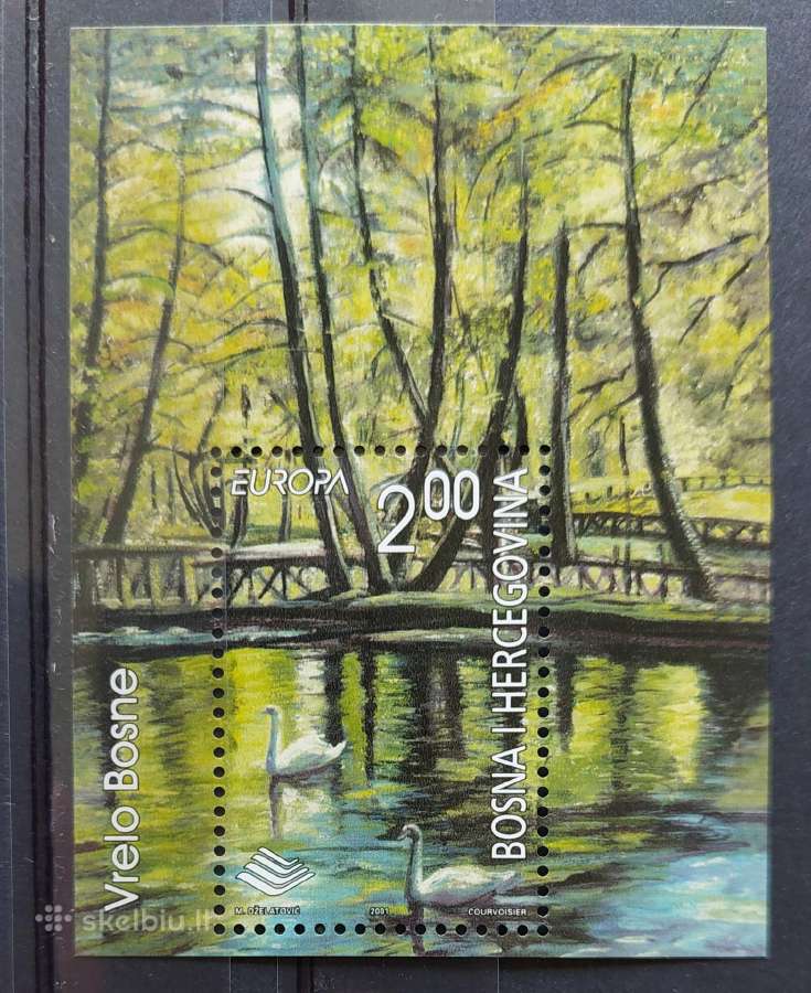 Bosnija ir Hercegovina 2001 gamta, švarus, Michel
