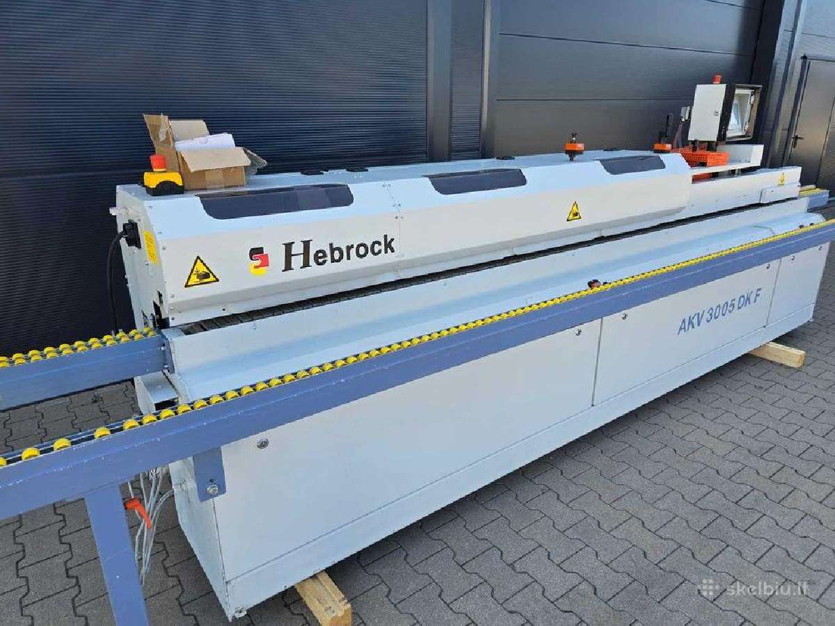Briaunų laminavimo staklės Hebrock 3005