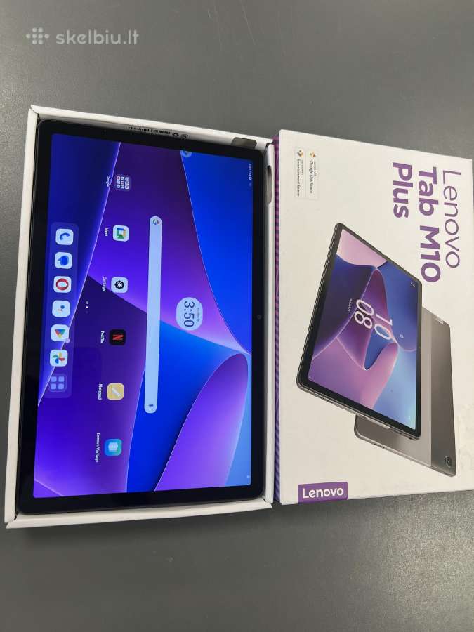 Lenovo Tab M10 Plus 3rd Gen 128gb Naujas!