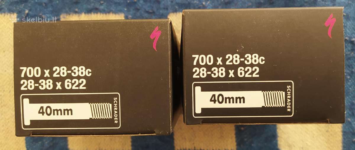 Dviračio Kameros 700x28-38c, 28-38x622 - nuotraukos Nr. 3
