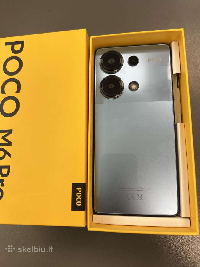 Xiaomi Poco M6 Pro 256gb/8gb Naujas (ekspozicinis)