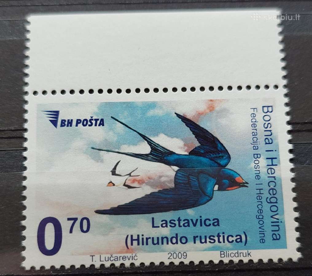 Bosnija ir Hercegovina 2009 kregžde, švarus, Miche