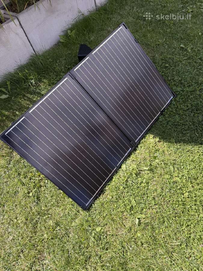 Energijos stotelė Ecoflow + saulės modulis