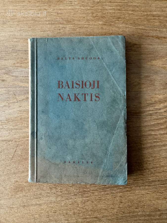 Baisioji naktis 1935 m.