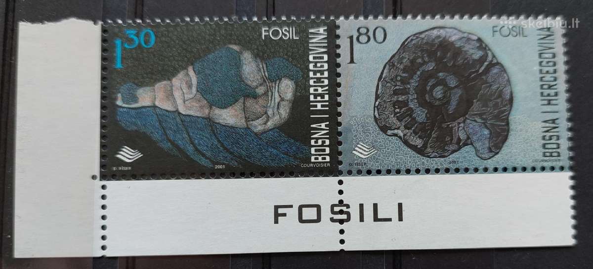 Bosnija ir Hercegovina 2001 , švarus, Michel 232-2