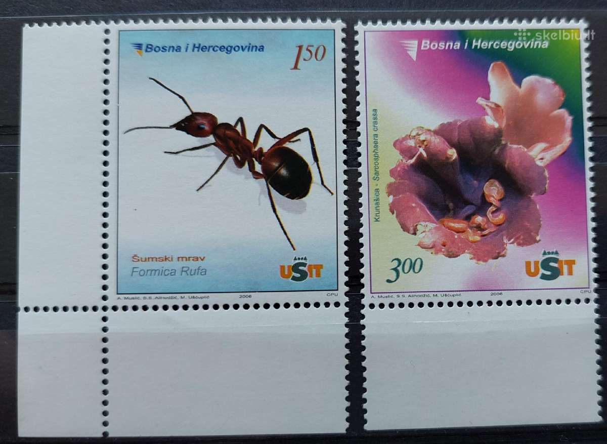 Bosnija ir Hercegovina 2006 flora ir fauna , švaru