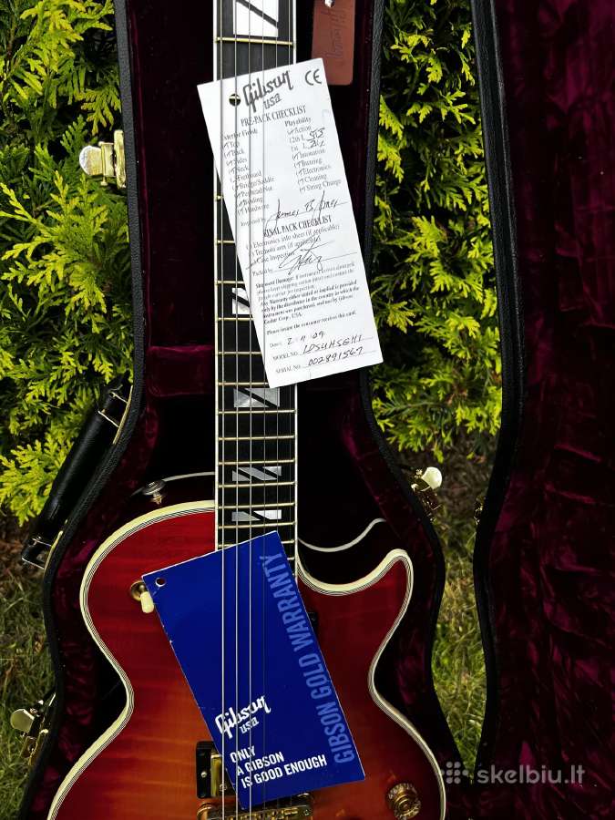 Gibson Les Paul Supreme Cherry burst 2009m. - nuotraukos Nr. 8