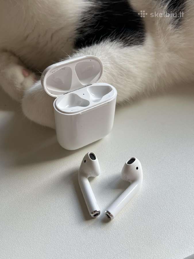 Airpods 2 mažai naudotos/ originalios - nuotraukos Nr. 3