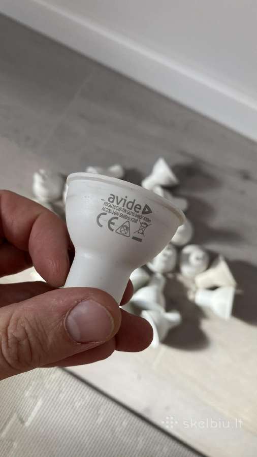Avide Gu10 6400k 630lm LED lemputes - nuotraukos Nr. 2