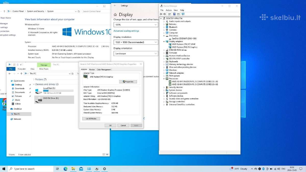 Hp Pavilion 15 15.6 8gb 256ssd - nuotraukos Nr. 8