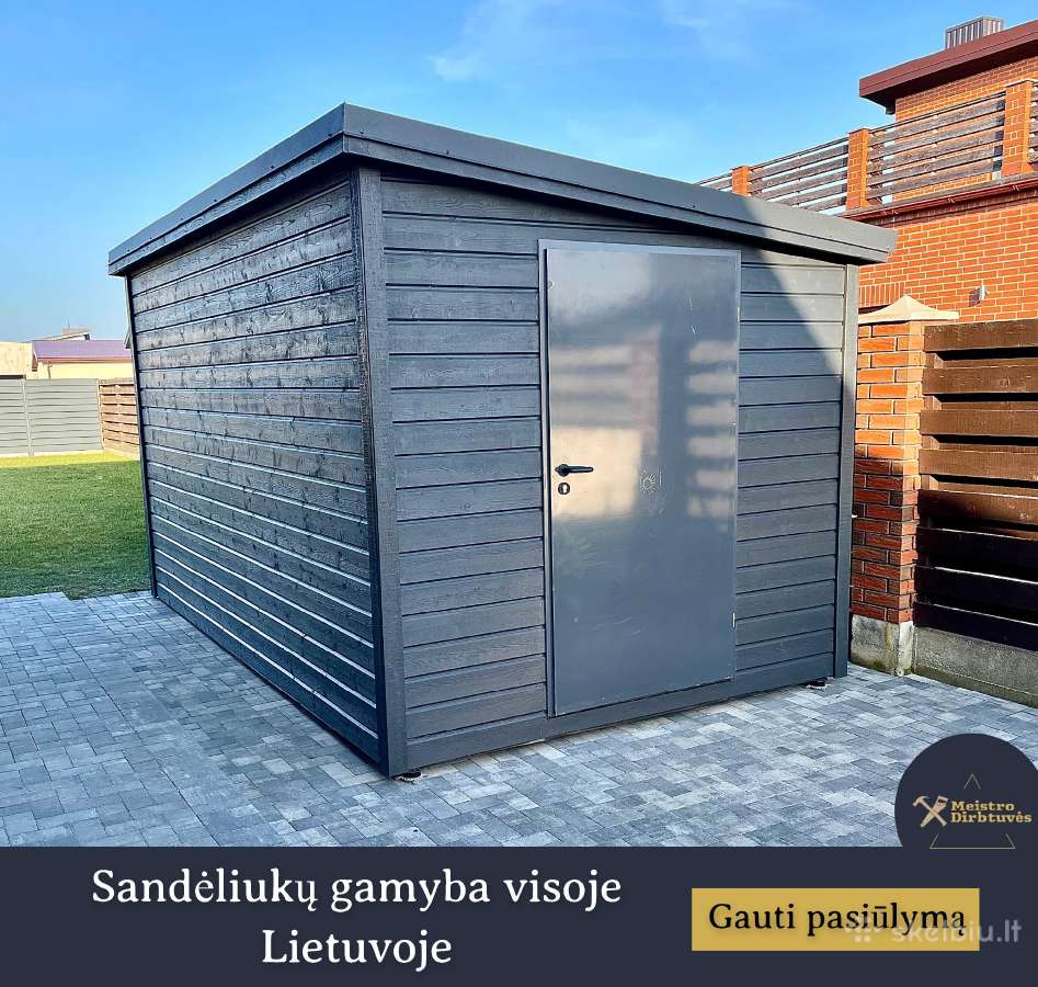 Gaminame lauko sandėliukus - nuotraukos Nr. 9