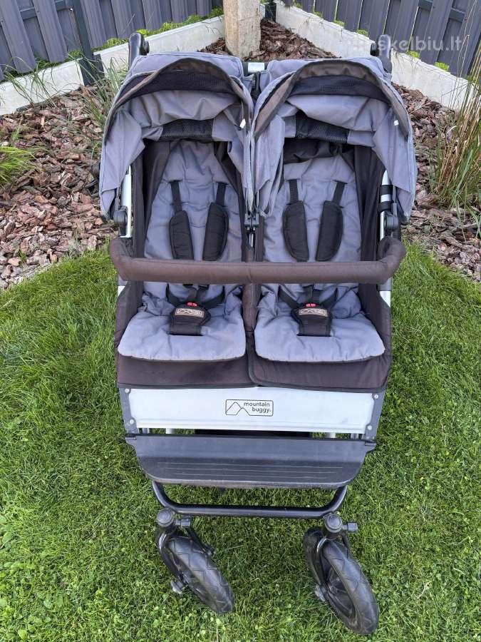 Parduodu Mountain Buggy dvynukų vežimėlį - nuotraukos Nr. 10