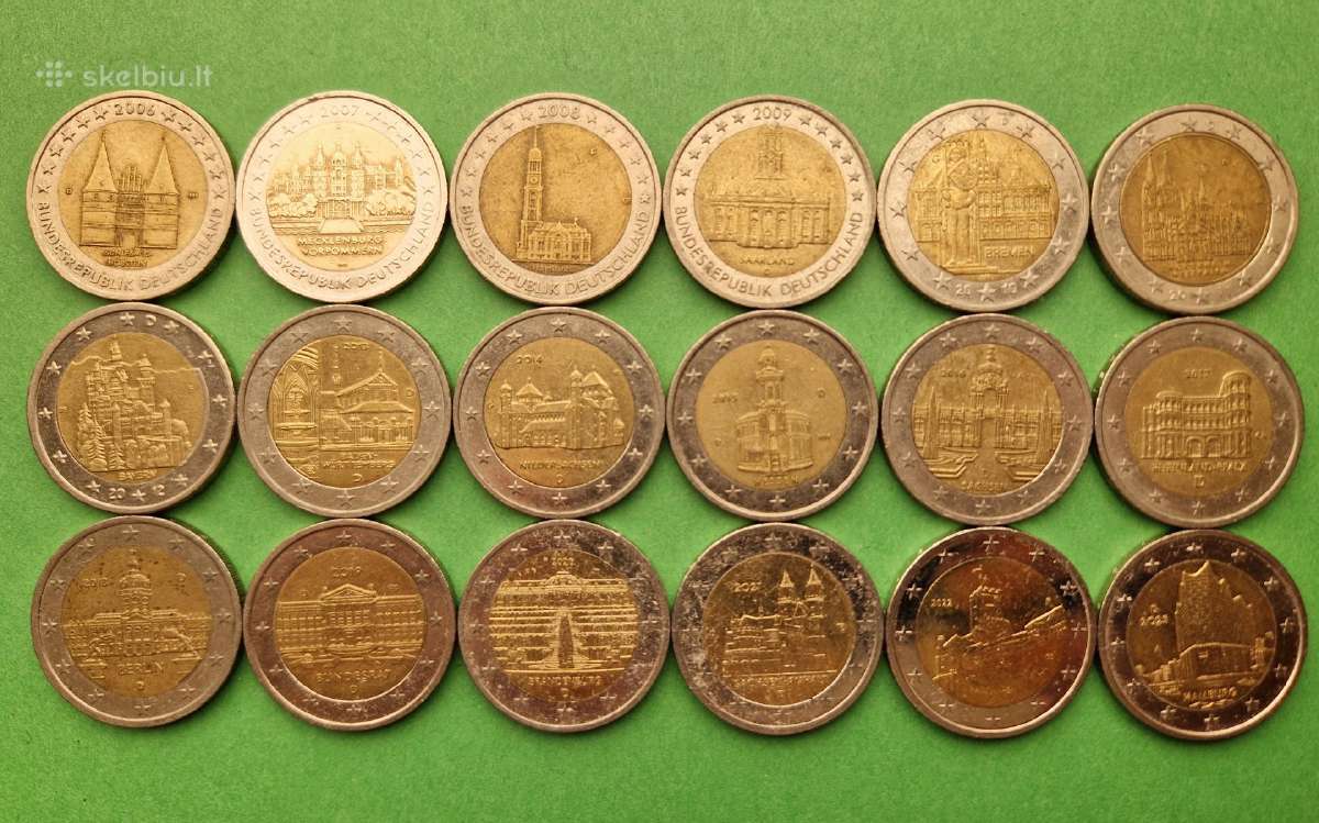 Atnaujinta. Dauguma proginių monetų 2.05 - 2.50€. - nuotraukos Nr. 7