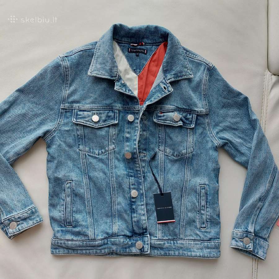Tommy Hilfiger 152 dydžio džinsinė striukė