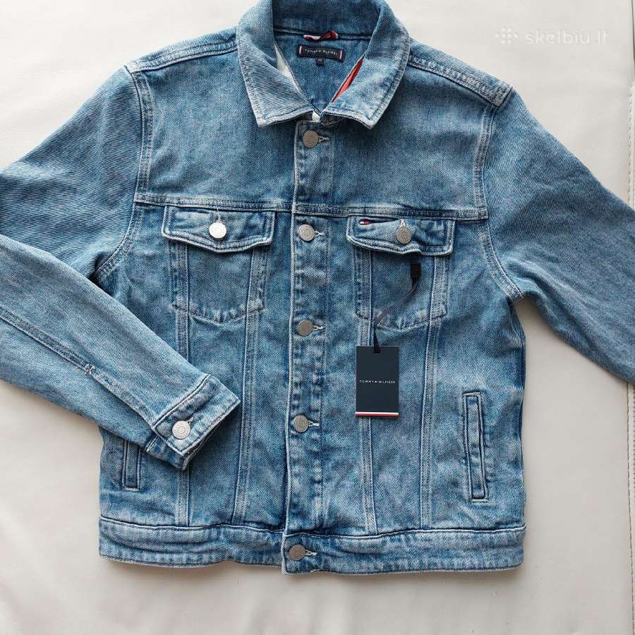 Tommy Hilfiger 152 dydžio džinsinė striukė - nuotraukos Nr. 3