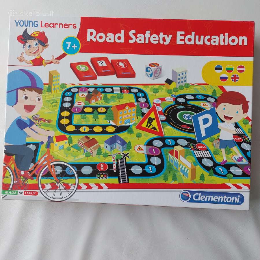 Mokomasis stalo žaidimas "Road Safety Education"