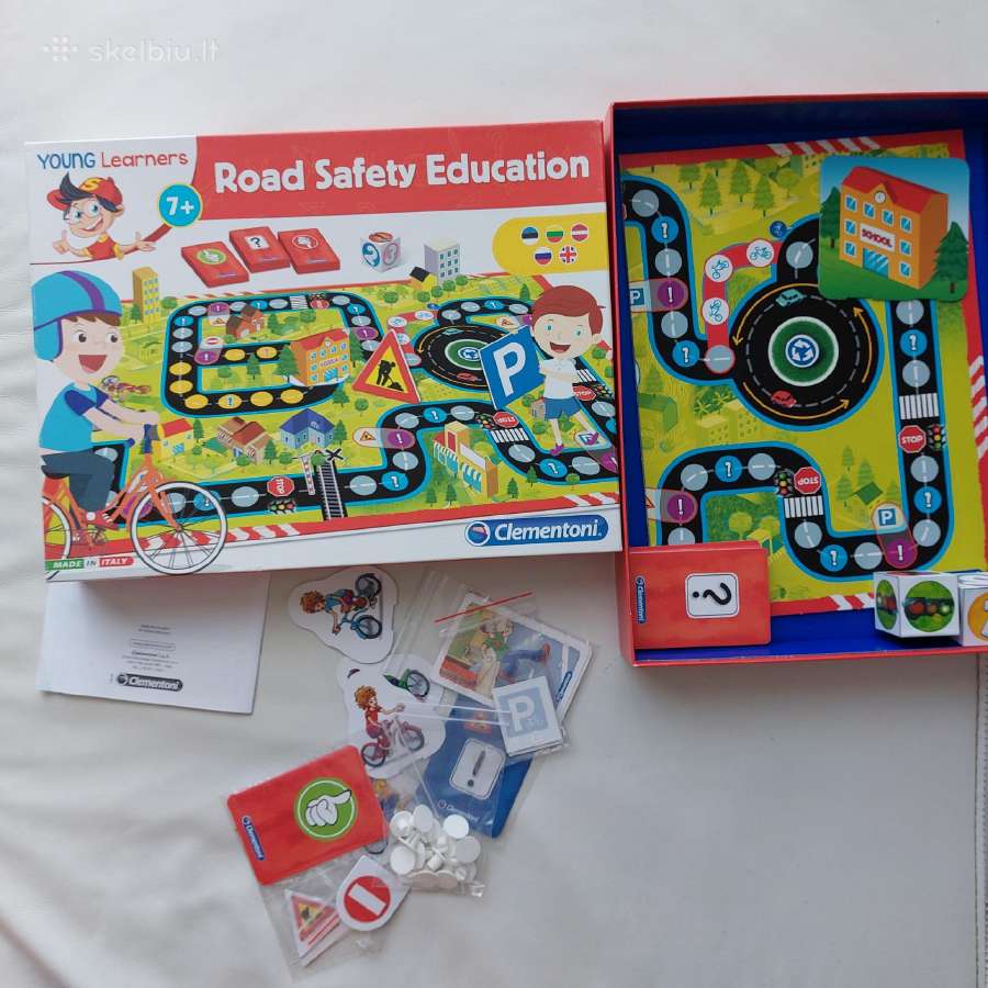 Mokomasis stalo žaidimas "Road Safety Education" - nuotraukos Nr. 5