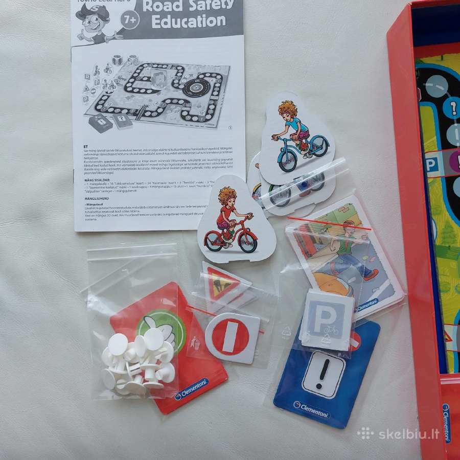 Mokomasis stalo žaidimas "Road Safety Education" - nuotraukos Nr. 6