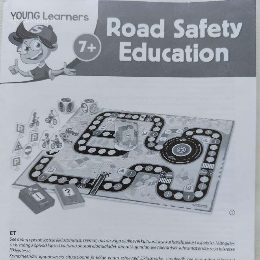 Mokomasis stalo žaidimas "Road Safety Education" - nuotraukos Nr. 9