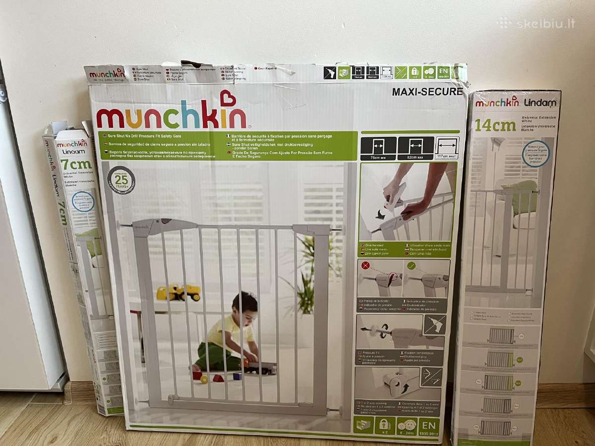 Apsauginiai varteliai Munchkin Maxi-secure - nuotraukos Nr. 3