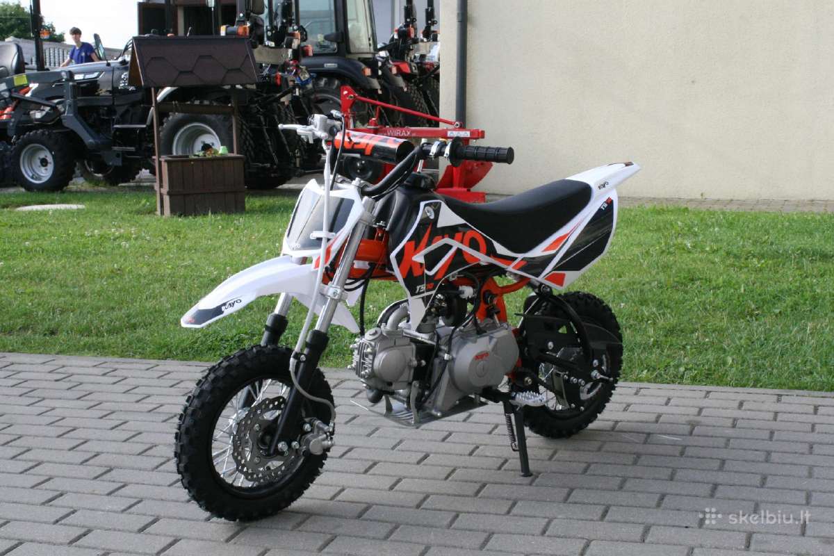 Vaikiškas motociklas Kayo Ts70 Garantija 24mėn. - nuotraukos Nr. 12