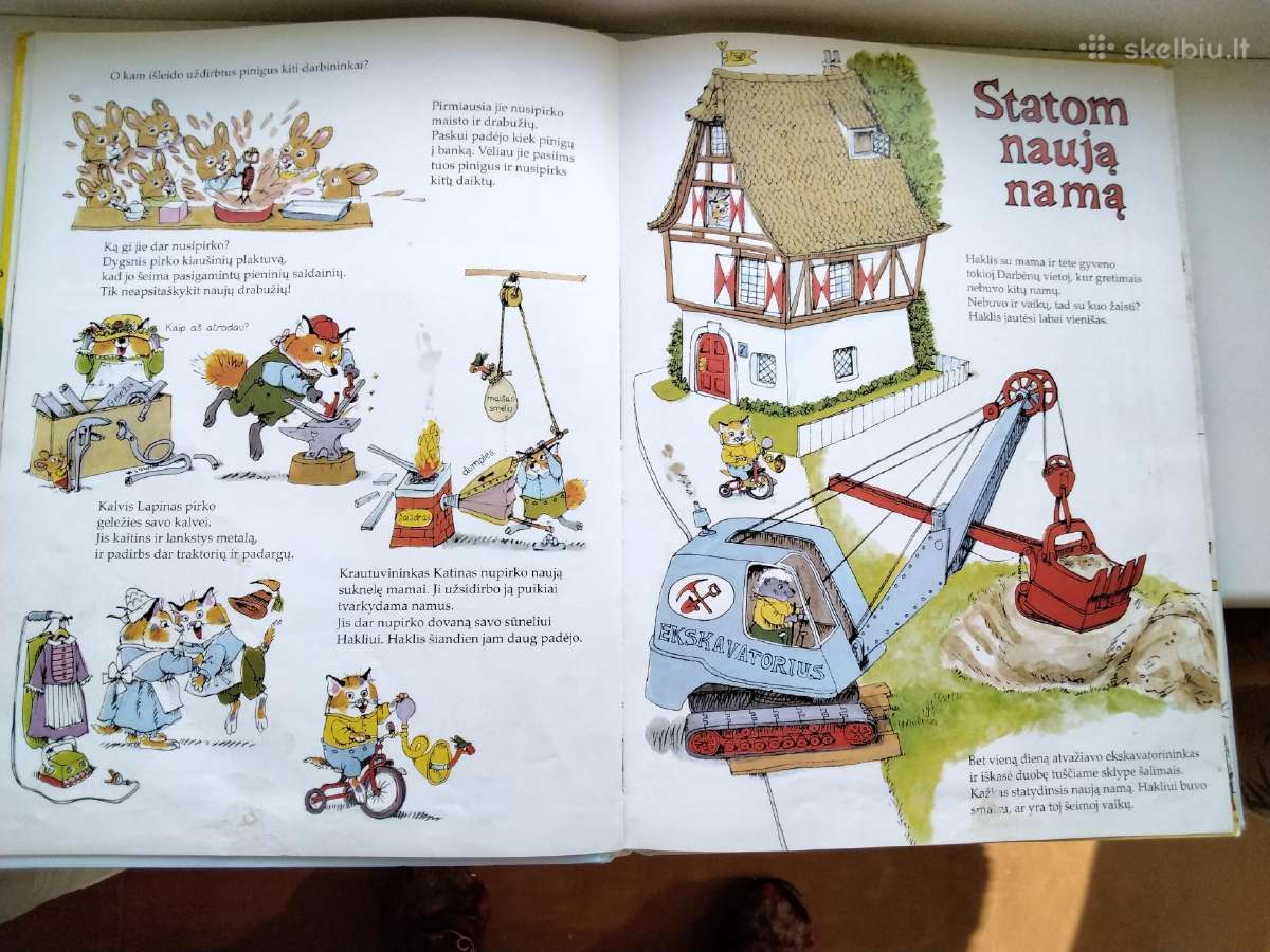 R. Scarry. Ką žmonės dirba visą dieną? - nuotraukos Nr. 6