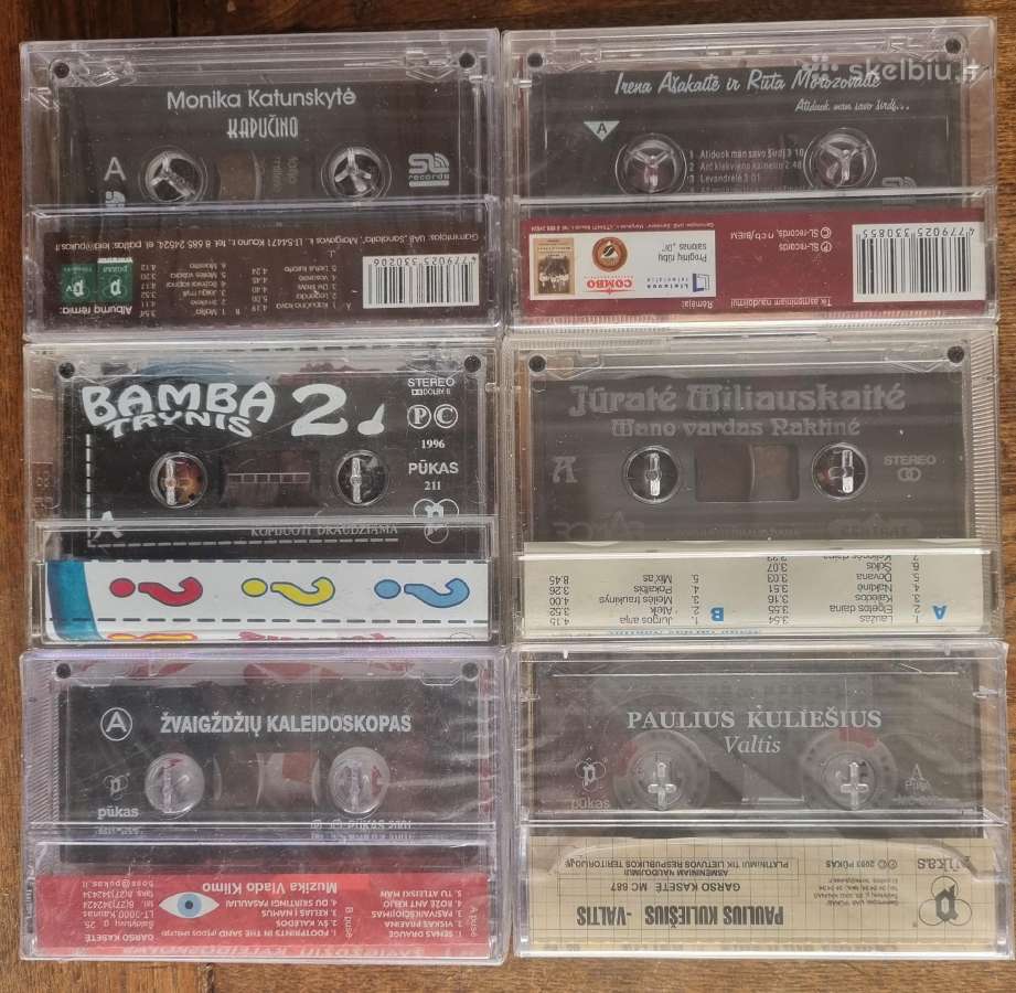 Lietuviškos audio kasetės - nuotraukos Nr. 2