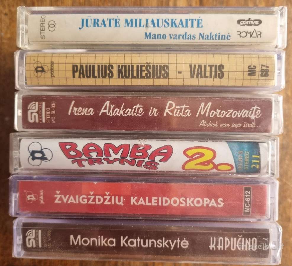 Lietuviškos audio kasetės - nuotraukos Nr. 3