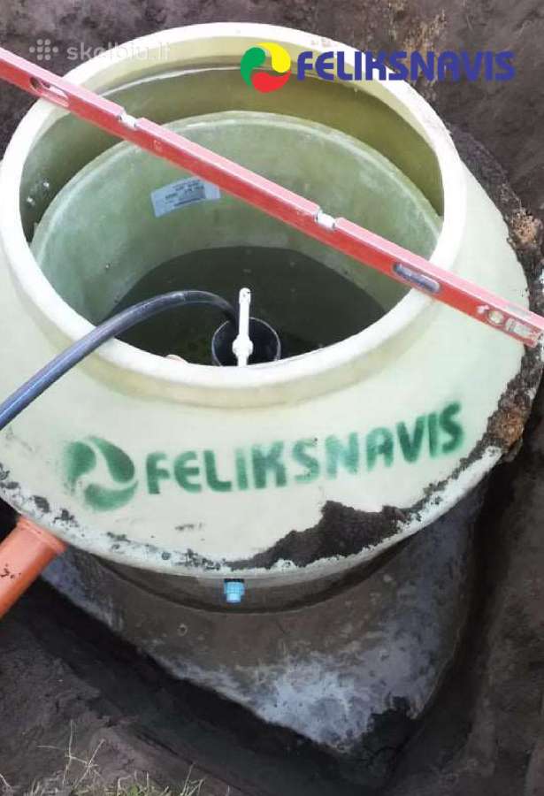 Su darbais nuo 1999€ nuotekų valymo įrenginiai