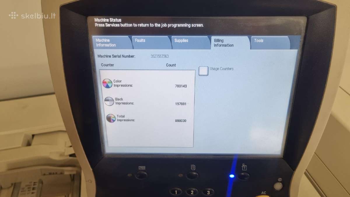 Lapinės spaudos mašina Xerox 700 - nuotraukos Nr. 3
