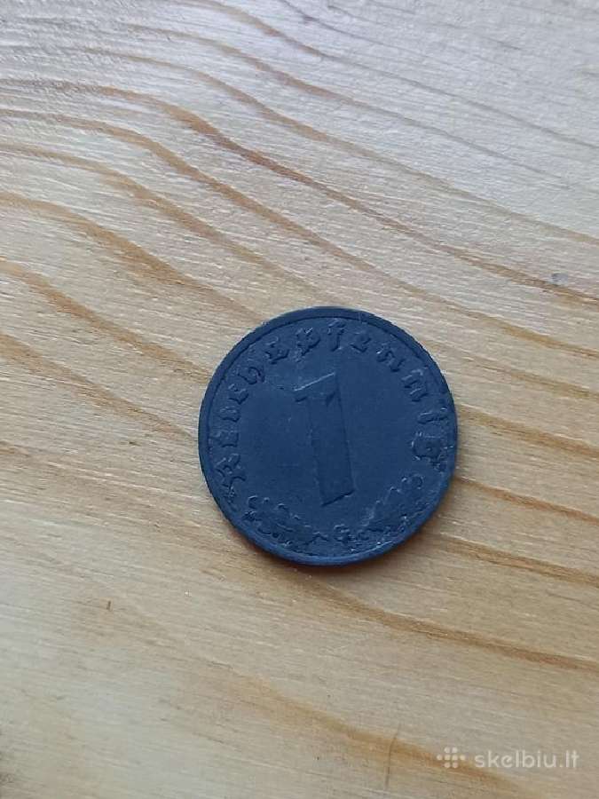 Vokietija-III reich 1942 1 reichspfenigis
