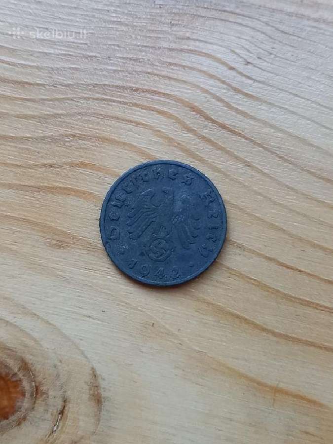 Vokietija-III reich 1942 5 reichspfenigiai - nuotraukos Nr. 2
