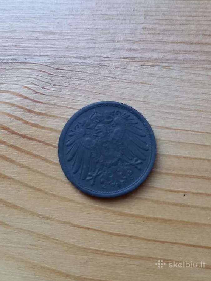 Vokietijos imperija 1921 10 pfenigiu - nuotraukos Nr. 2