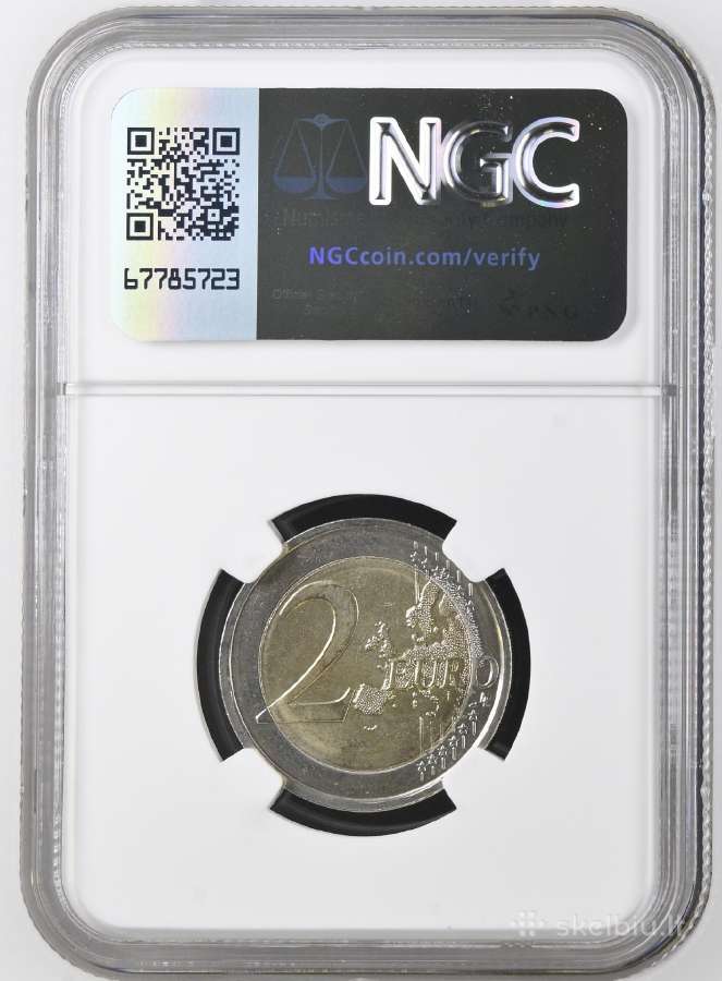 Sertifikuota Ngc Belgijos 2008 metų moneta - nuotraukos Nr. 2