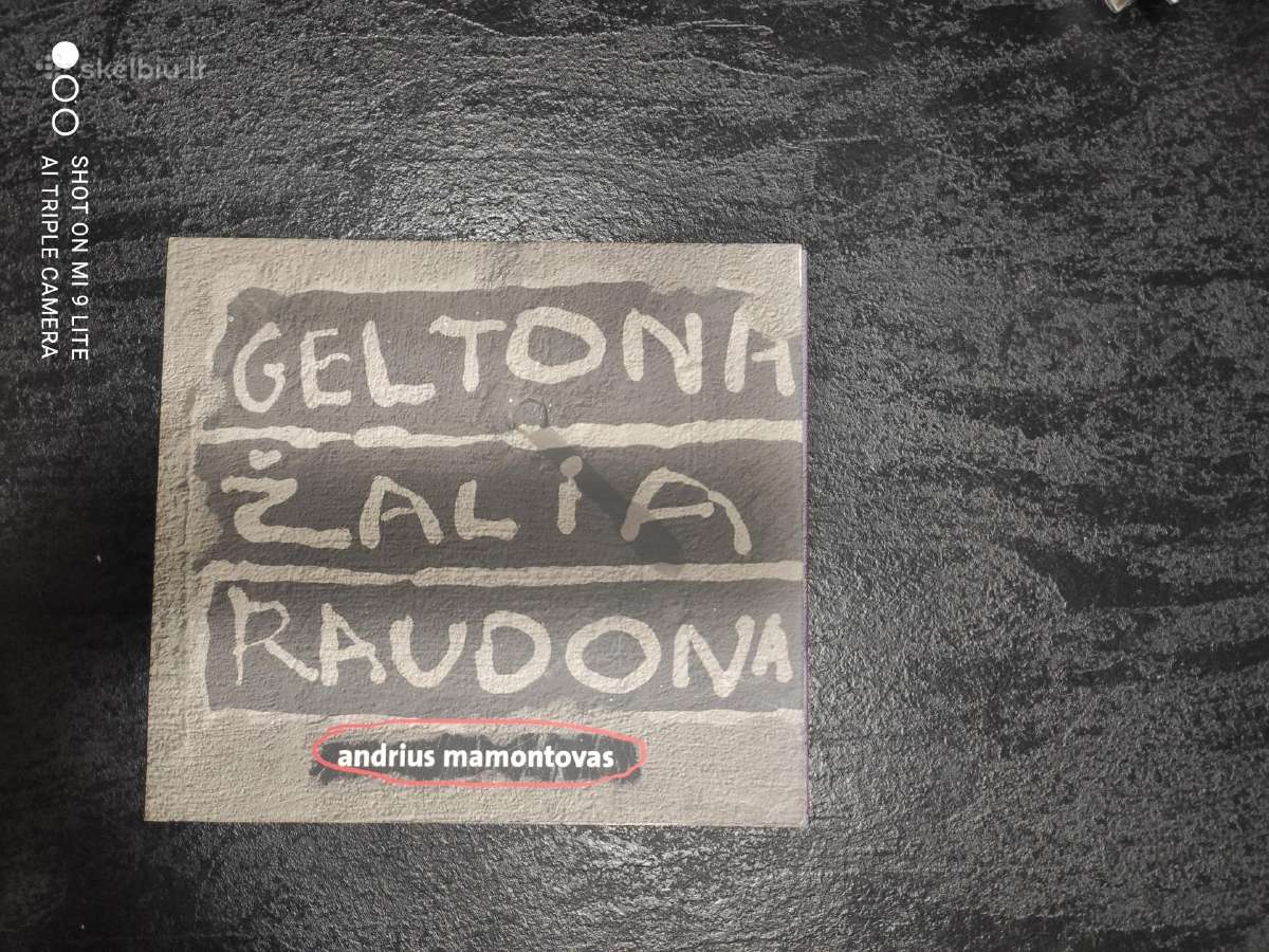 CD geltona žalia raudona