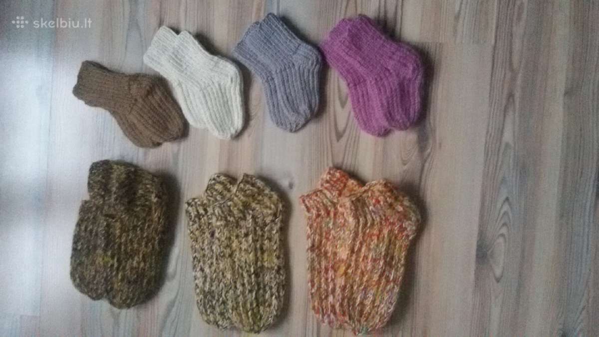 Parduodu megztas kojines - nuotraukos Nr. 3