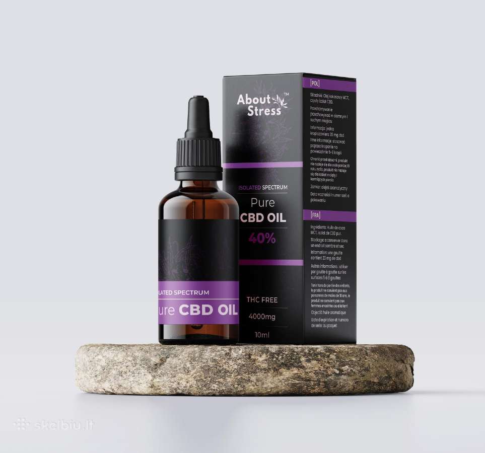 Europoje Žinomiausias Cannaline Cbd Aliejus 40%