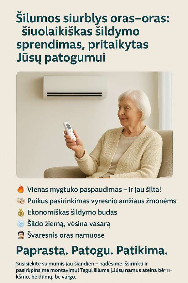 Kondicionierius, Šilumos siurblys oras-oras - nuotraukos Nr. 2