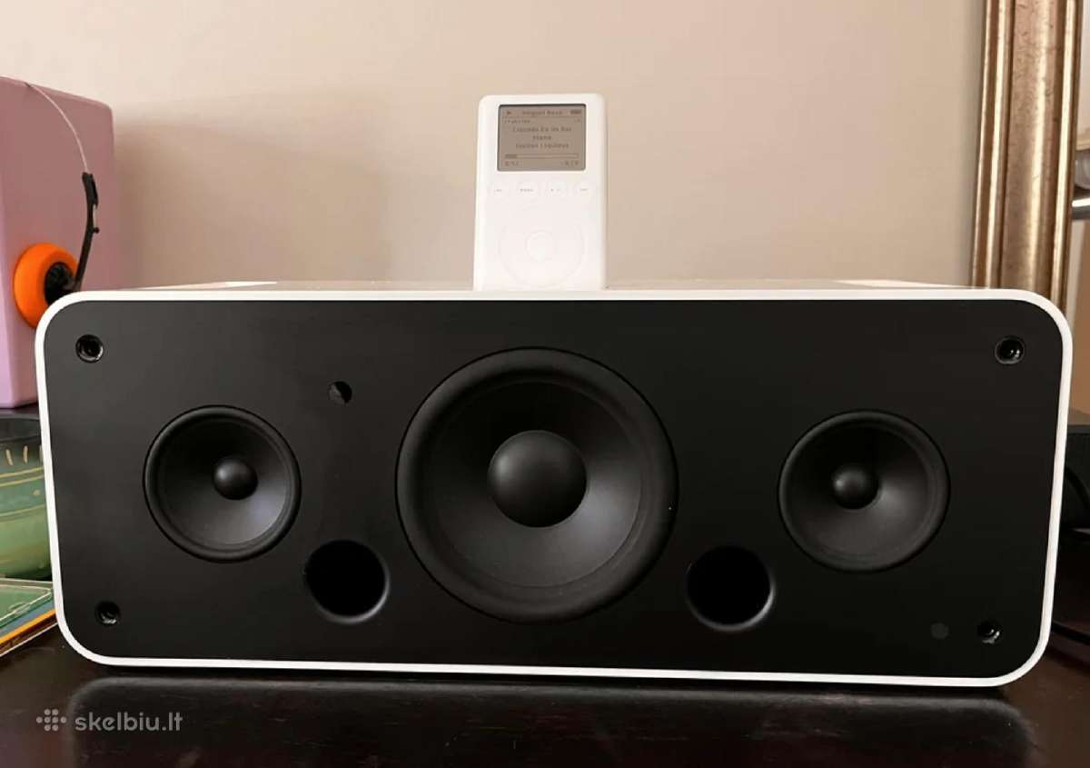 iPod classci 3rd ir Apple iPod Hi-fi kolonėlė