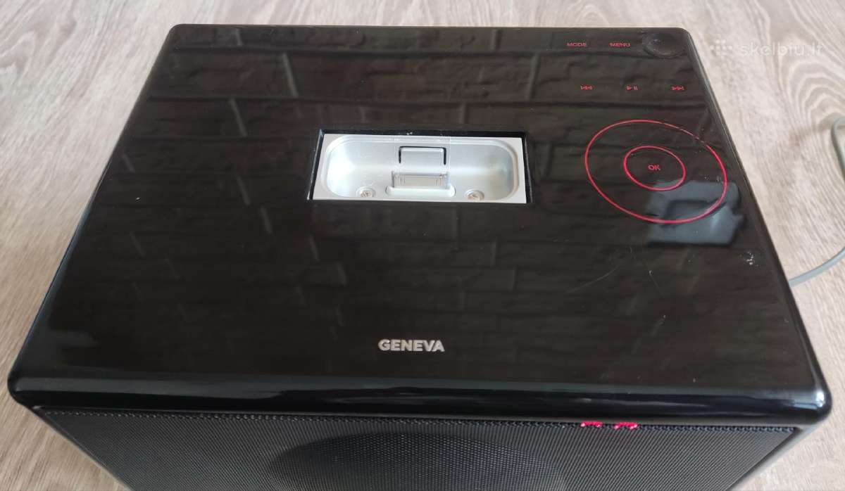Geneva sound system model s - nuotraukos Nr. 3