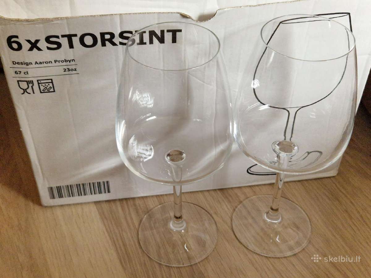 Salotnės, taurės, stiklinės Ikea - nuotraukos Nr. 3
