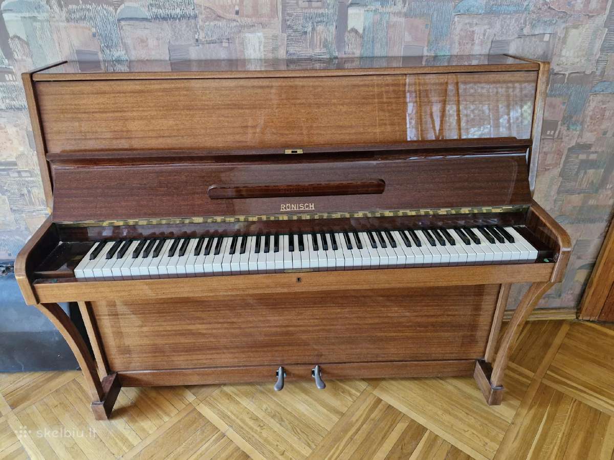 Parduodamas vokiškas pianinas Ronisch - nuotraukos Nr. 2