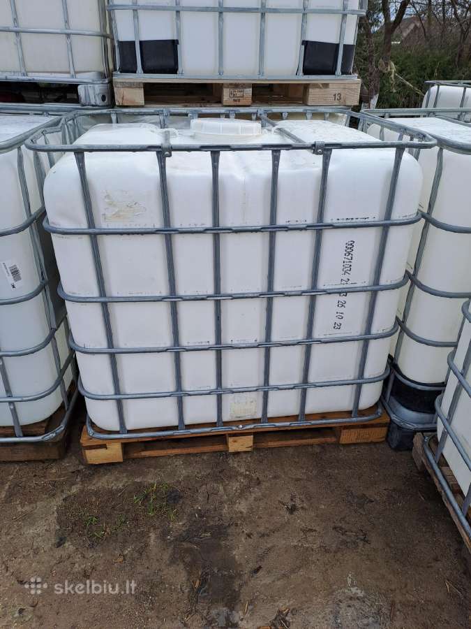 1000l. Talpos talpykla. Bačka. Ibc. Kontaineris - nuotraukos Nr. 2